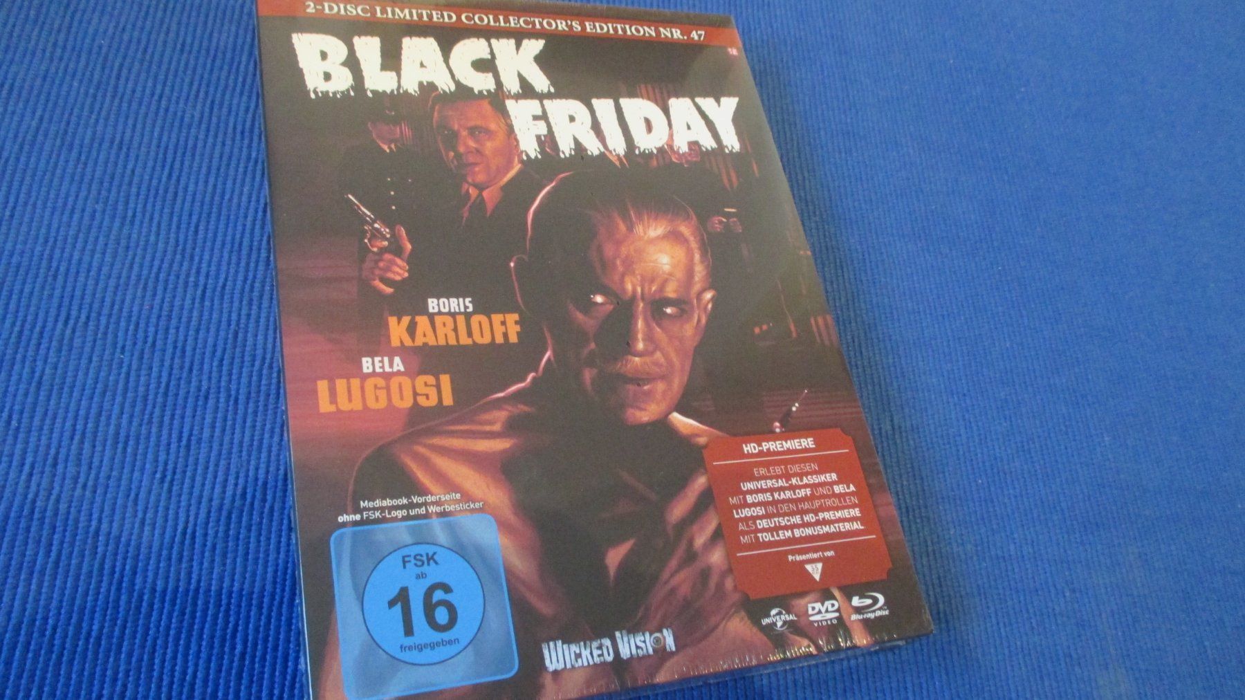 Tous les DVDs: Mediabook  Black Friday  / Coll. Edition Nr. 47 – Neuf avec emballage d'origine à Wattenwil par Firebird1 2