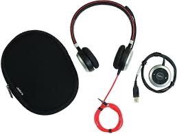 Jabra Cuffie: Jabra EVOLVE 40 MS Stereo Wired Headset Black – Nuovo (secondo la descrizione) da Zürich venduto da BgdeBondy
