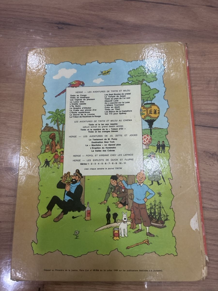 Fumetti: Tintin au Congo – Usato da Porrentruy venduto da Servo26 4