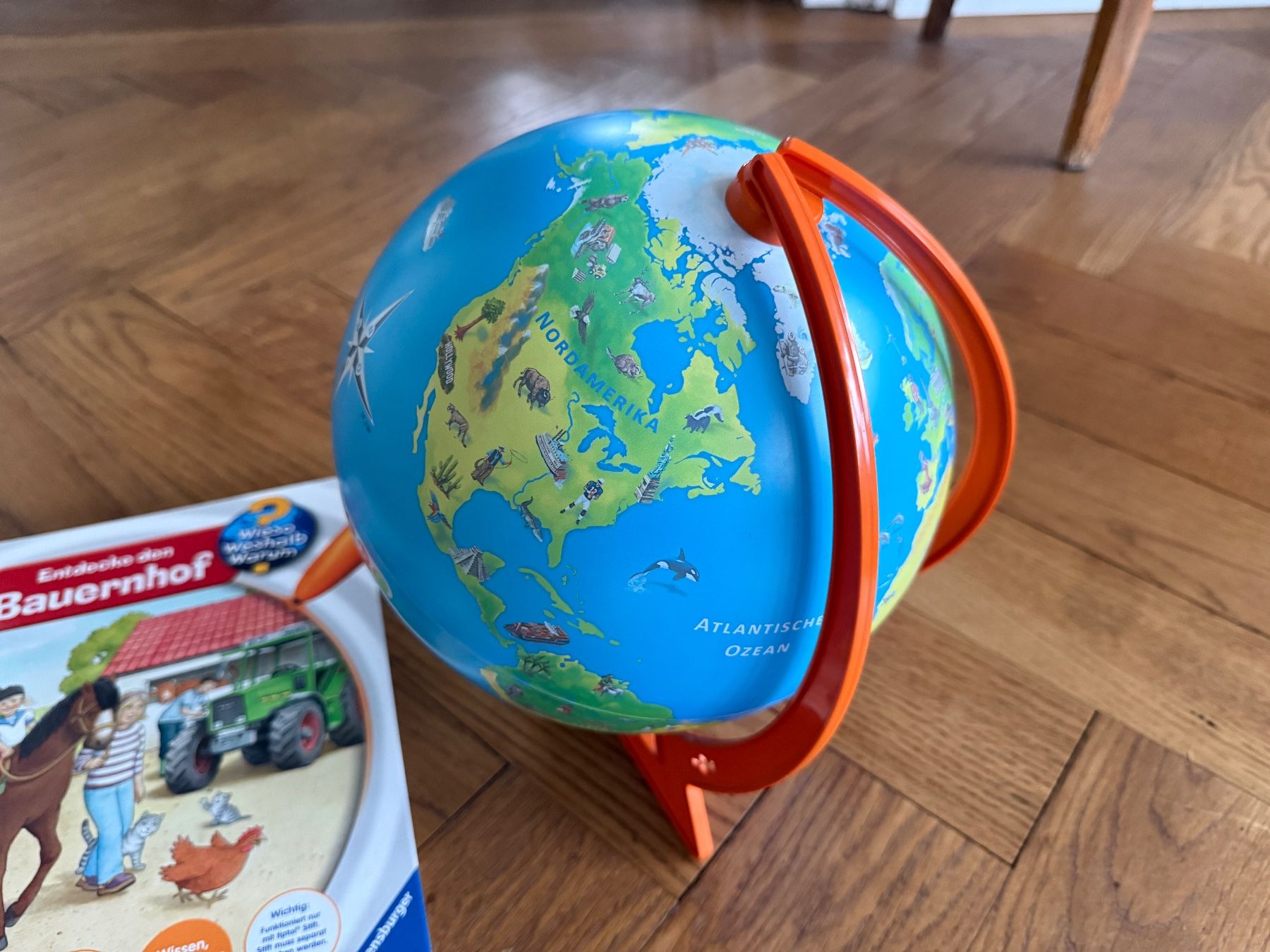 Libri: TipToi Globus und Bauernhof Buch Tip Toi – Usato da Ennetbaden venduto da mapa05 9