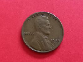 1 Cent 1944 D, USA