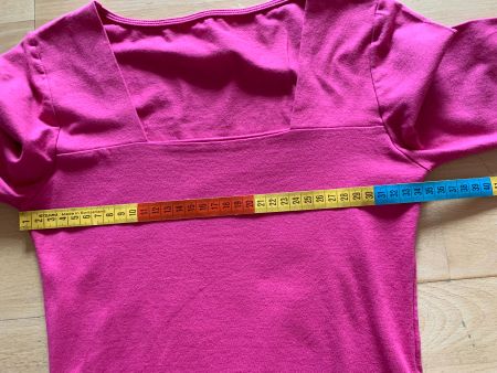 Colora Damen Shirt, Gr. XXS / XS, BioBaumwolle, Pink, NEU