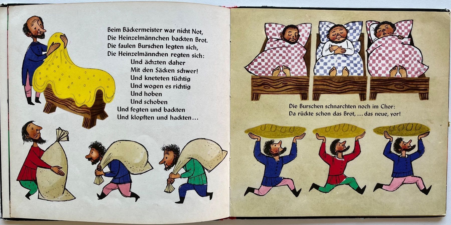 Libri: Die Heinzelmännchen - Antiquarisches Bilderbuch – Usato da Aarau venduto da Doct8 3