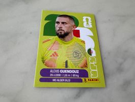 Panini FIFA Fussball WM 2026 Sticker Alexis Guendouz ALG 2