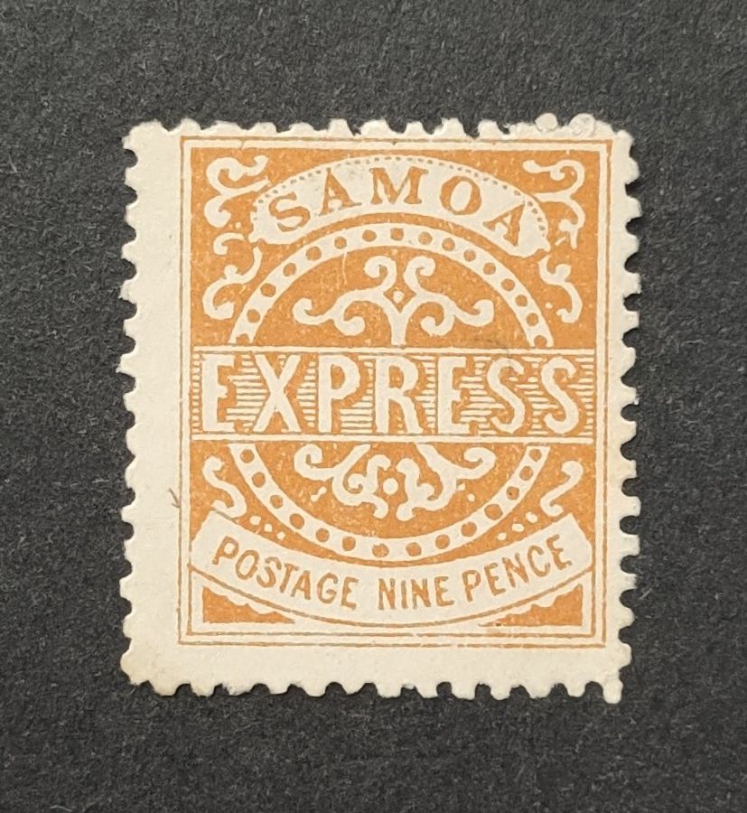 Tutti i francobolli: Samoa 1880, 9p ungestempelt – Usato da Wil SG venduto da Zazal
