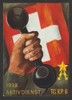 WK2 Einheitskarte Telegraphenpioniere Nr. 4