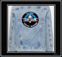 Rücken-Aufnäher / Back Patch *TOP GUN*