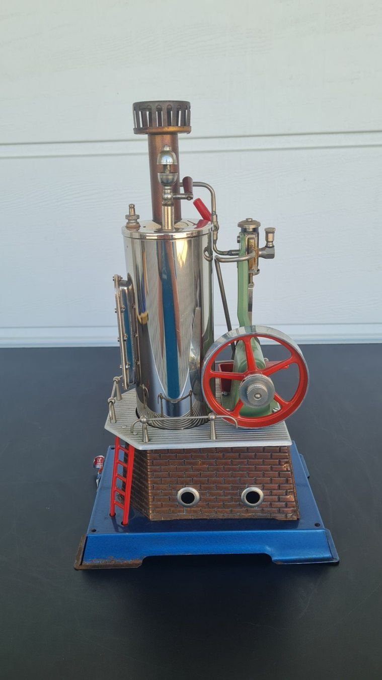 Wilesco Kit di modellismo & Modellini statici: 🔥Dampfmaschine / Stehend / Wilesco D455 oder D45??🔥 – Usato da Safenwil venduto da TOMLUK 2