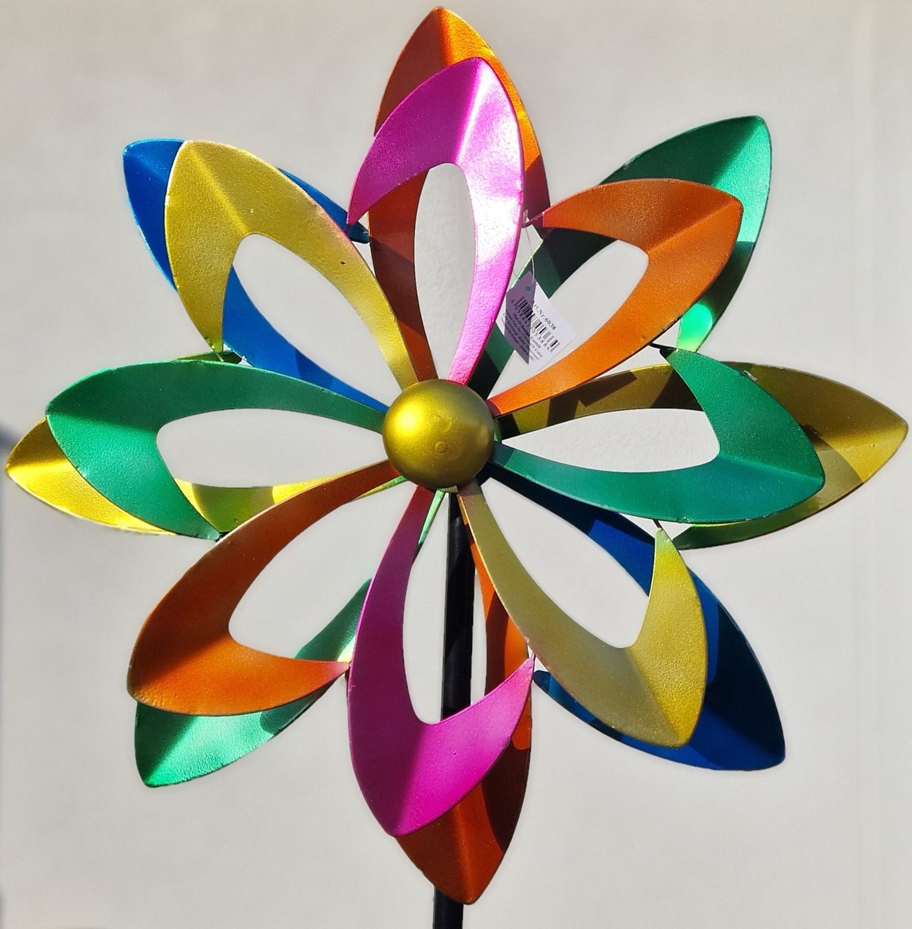 Tutte le decorazioni: Windrad doppelt bunt 180cm D:46cm – Nuovo e nell'imballaggio originale da Matzendorf venduto da Gartendeko-Shop 1