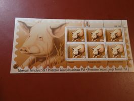 2004 KLEINBOGEN SCHWEIZER TIERSCHUTZ STS, POSTFRISCH