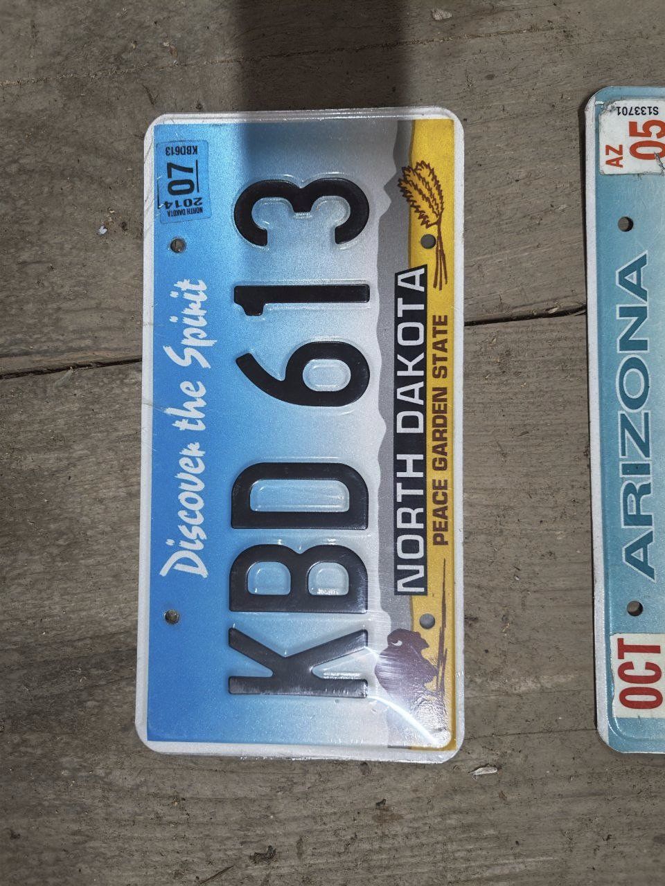 Insegne: Nummernschild Orginal USA – Usato da Marthalen venduto da st1_np96