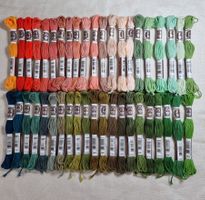 DMC Retors Mat Stickgarn – 42 Stränge, je 1 Farbe –LOS LAN22