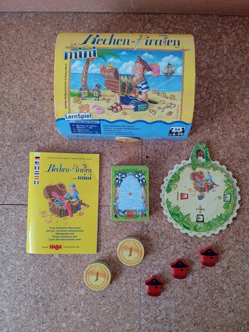 Haba Giochi: HABA 4521 "Rechen-Piraten mini" ab 6 – Nuovo (secondo la descrizione) da Zeneggen venduto da shemesh_ 3