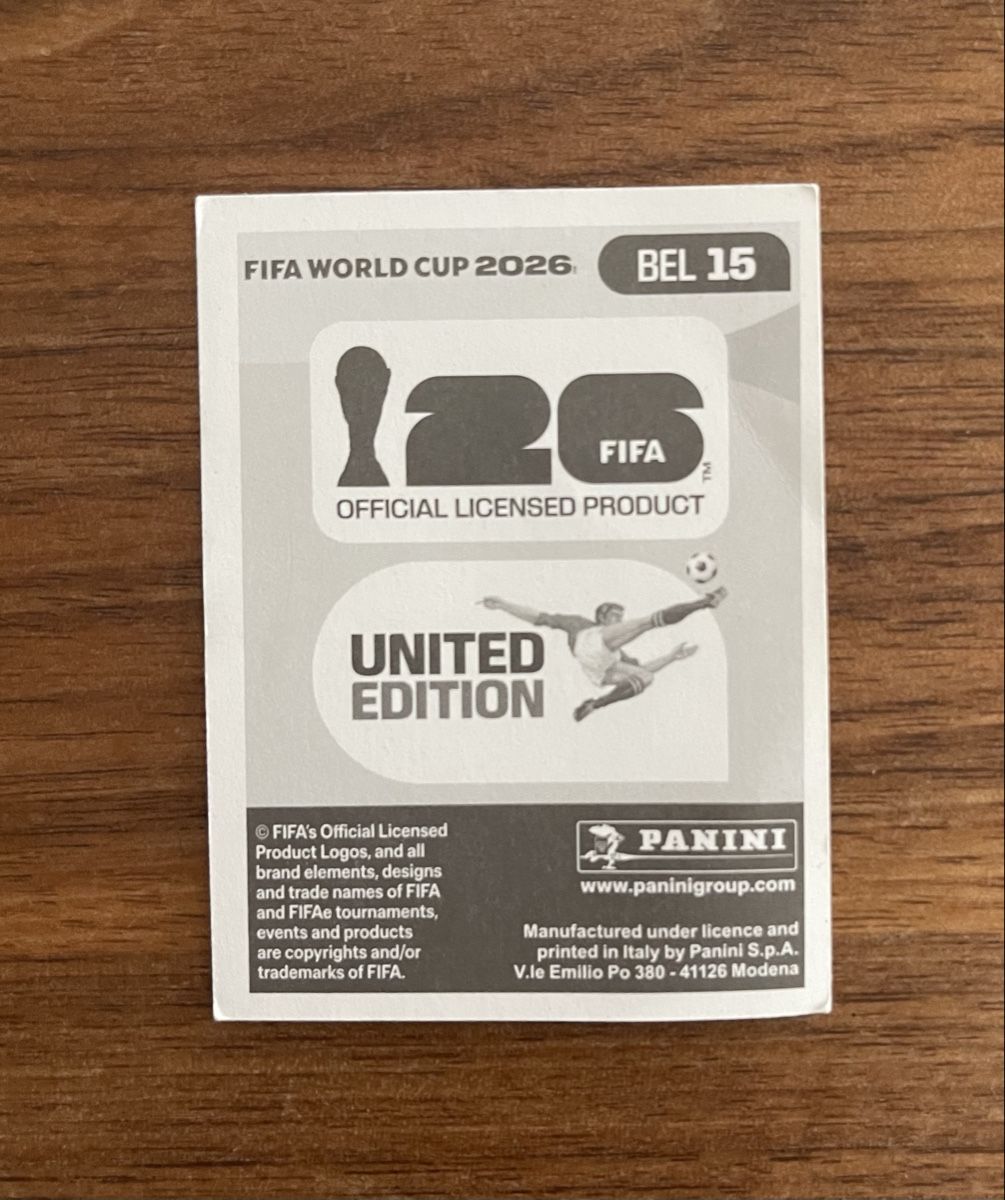 Panini Carte collezionabili: Panini Sticker - Kevin De Bruyne - BEL 15 – Nuovo e nell'imballaggio originale da Gerlikon venduto da Ensanada 1