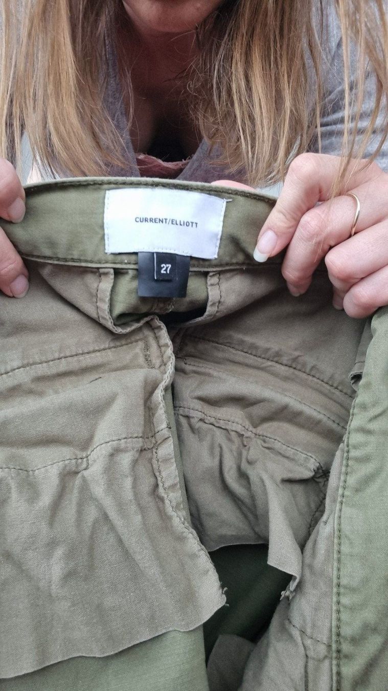 Pantaloni: Hose Current Eliott grün mit Leo 37/30 – Usato da Bad Zurzach venduto da Mfritzli 1