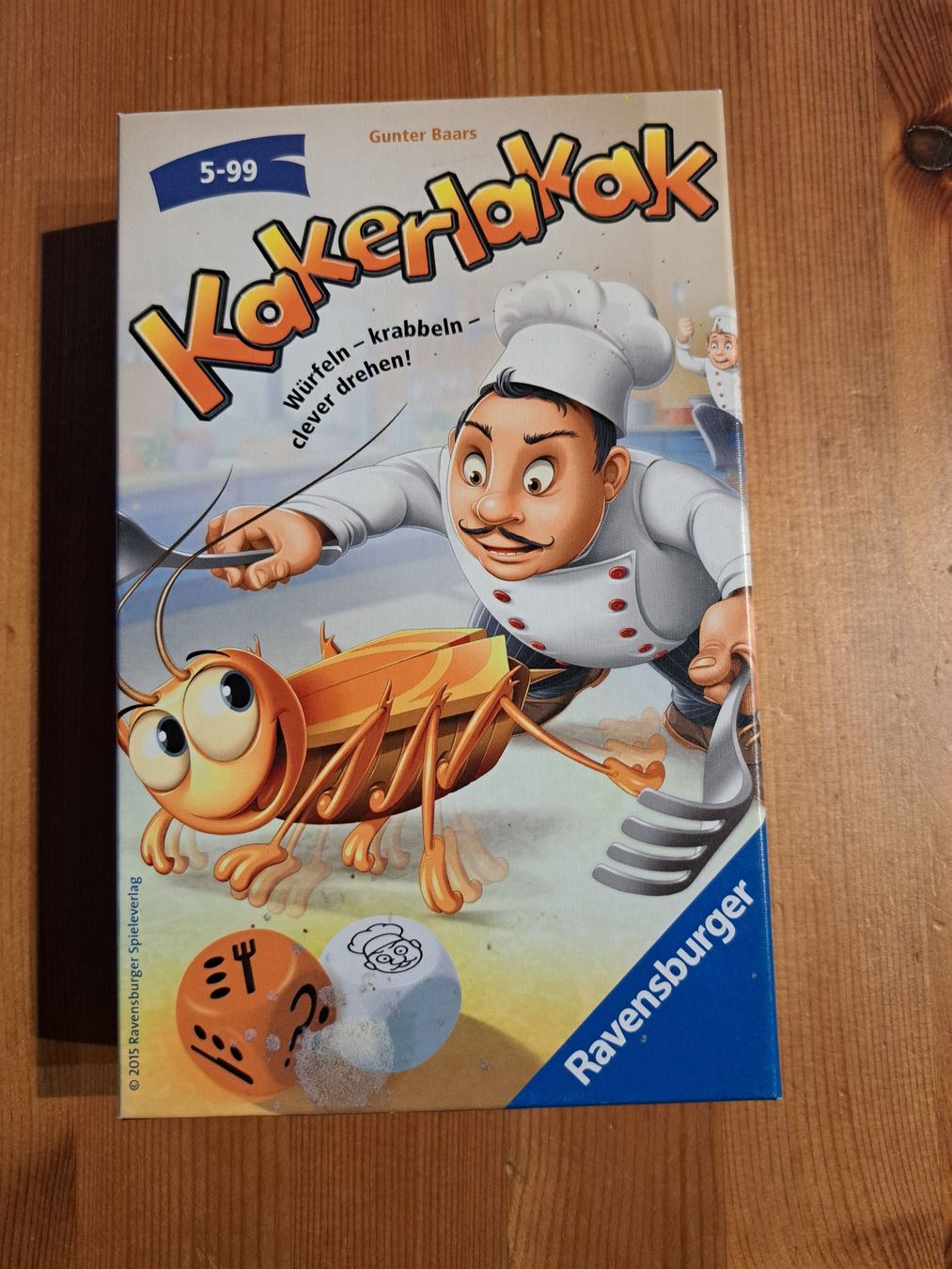 Ravensburger Giochi: Kakerlakak Ravensburger Spiel Reisegrösse – Nuovo (secondo la descrizione) da Schnottwil venduto da Boere69
