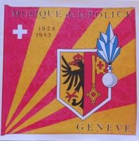 Musique de la Police Genève 1928 1983 Marcel Pugin Vinyle LP