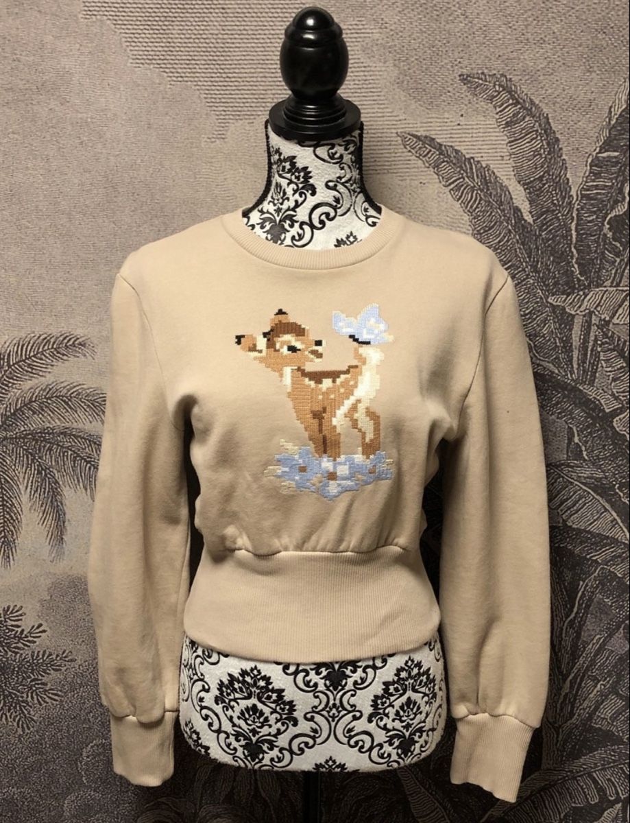 Zara Maglioni & Felpe: Zara Disney Bambi Pullover neuwertig! – Usato da Baden venduto da Tiffany6878 3