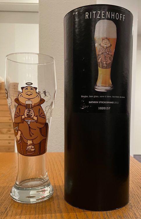 RITZENHOFF Bierglas 'Reitgold' Mit Pferde-Motiv, 330 Ml, Made In Germany – Für Craft Beer & Pils