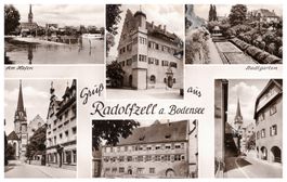 Ansichtskarte 1960, Gruss aus Radolfzell am Bodensee
