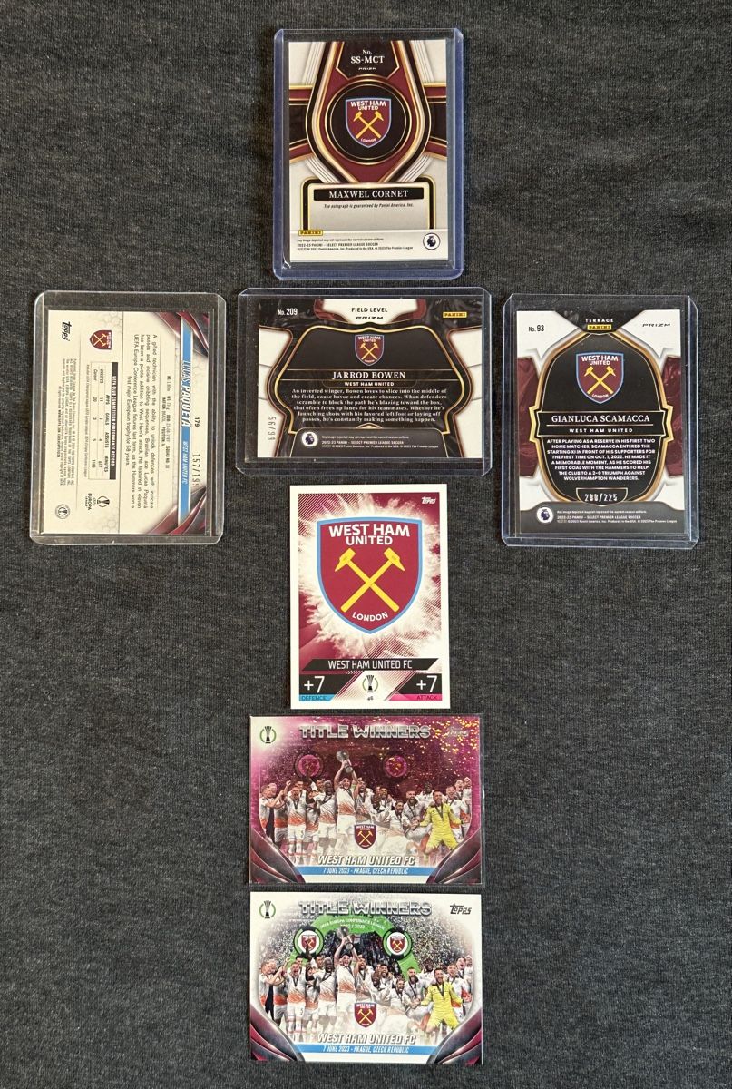 Topps Carte collezionabili: WESTHAM UNITED SAMMLUNG – Nuovo (secondo la descrizione) da Binz venduto da Cediboy 4