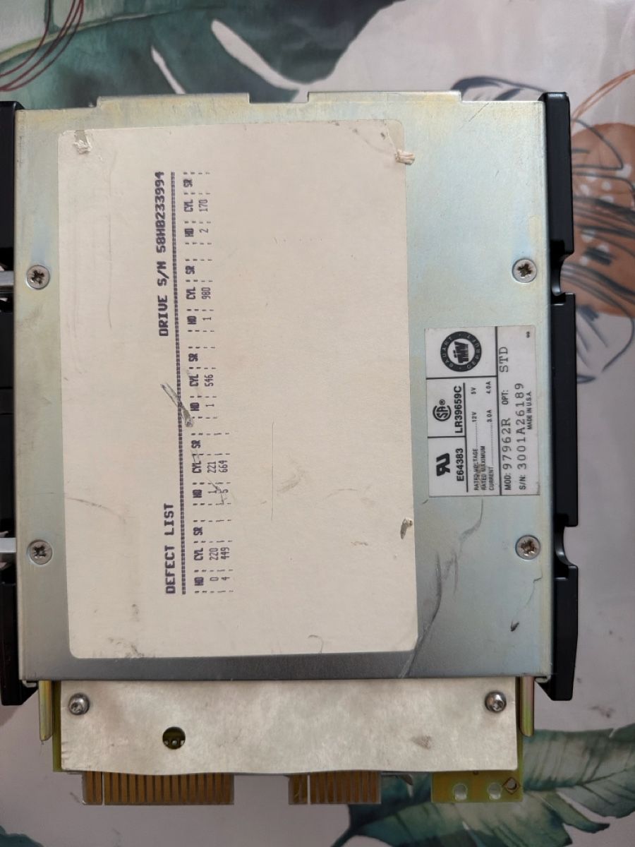 Hewlett Packard Harddisks: Disque dur Winchester  – Defekt aus Martigny von capri2800 2