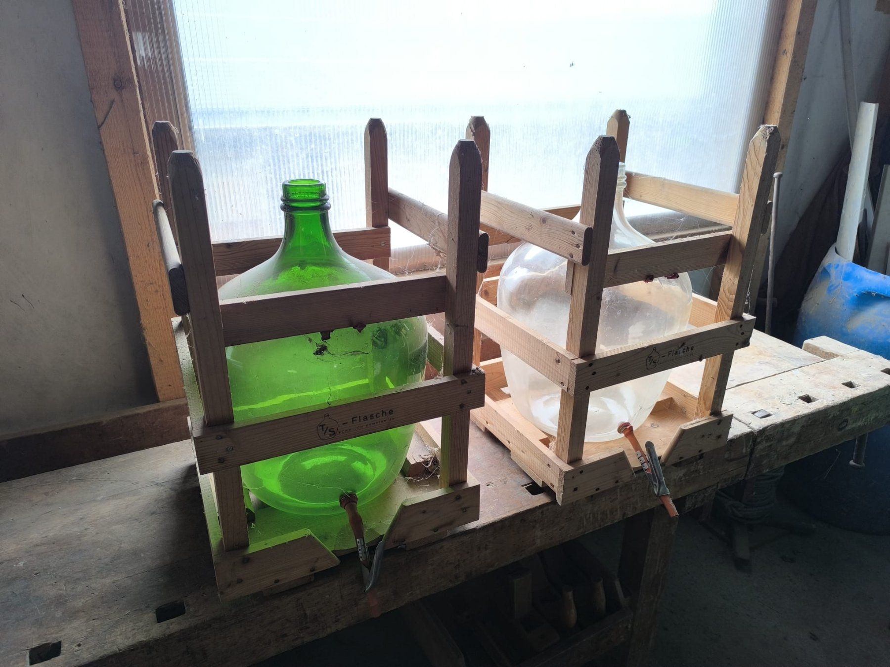 Accessori: Glas Flaschen/ Mostflasche/ Ballonflasche – Usato da Retschwil venduto da Kili87 1
