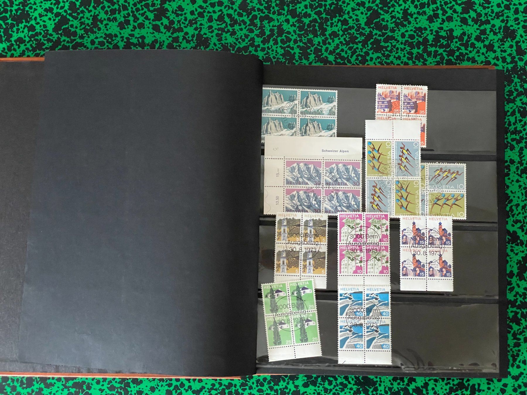 Tous les timbres: Viererblöcke 205 Stück – Neuf (Voir description) à Menzingen par Wlukas 1