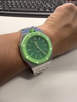 Green Eight Royal Pop w/ steel wristband