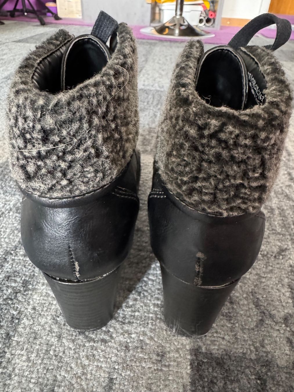 Scarpe da donna: Winterstiefel Boots  Stiefeletten schwarz Gr 36 – Usato da Frenkendorf venduto da Style365 7
