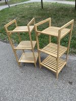 2 Holzgestelle