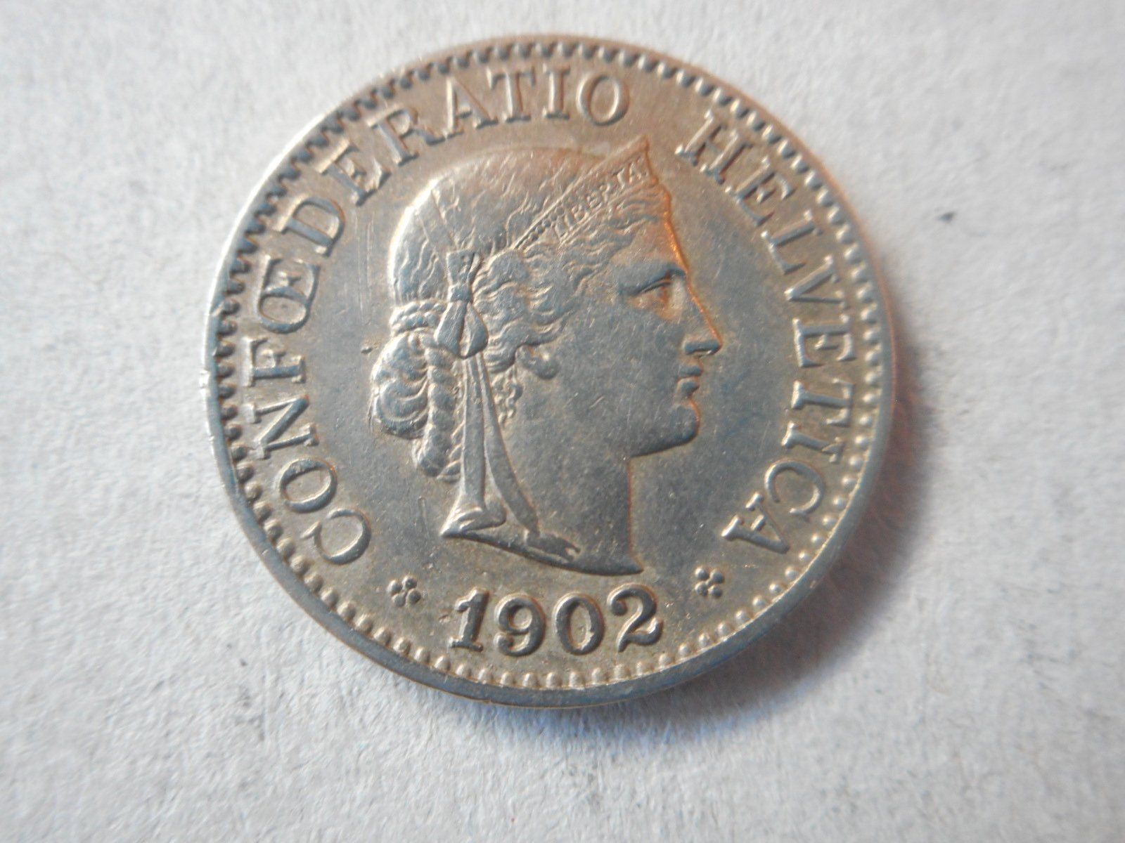 Tutti le monete: 10 Rp. 1902 vorz – Usato da Kriegstetten venduto da pizlad2010