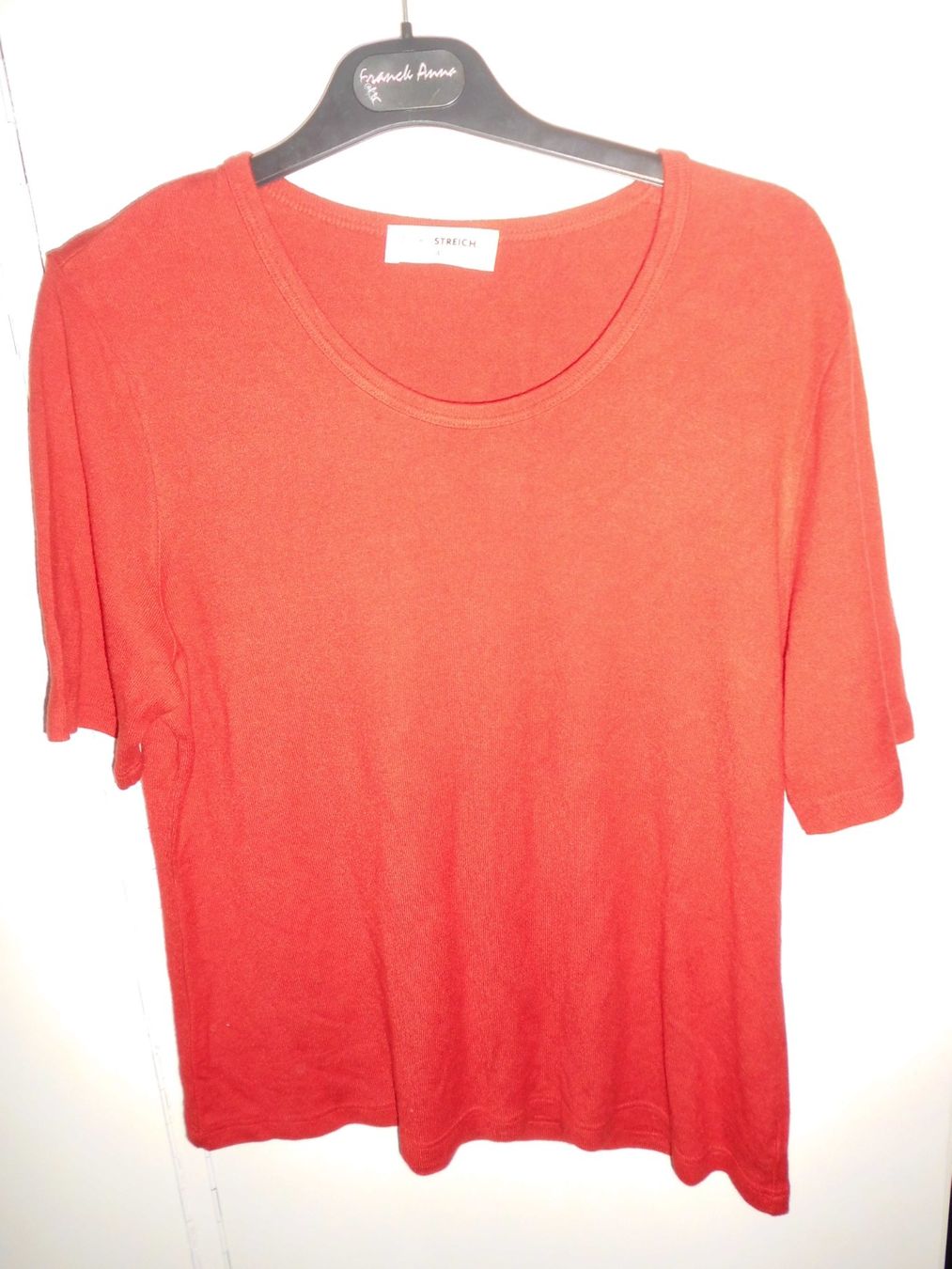 T-shirt: T-shirt basic bordeaux T. 42 – Nuovo (secondo la descrizione) da Marin-Epagnier venduto da Madja
