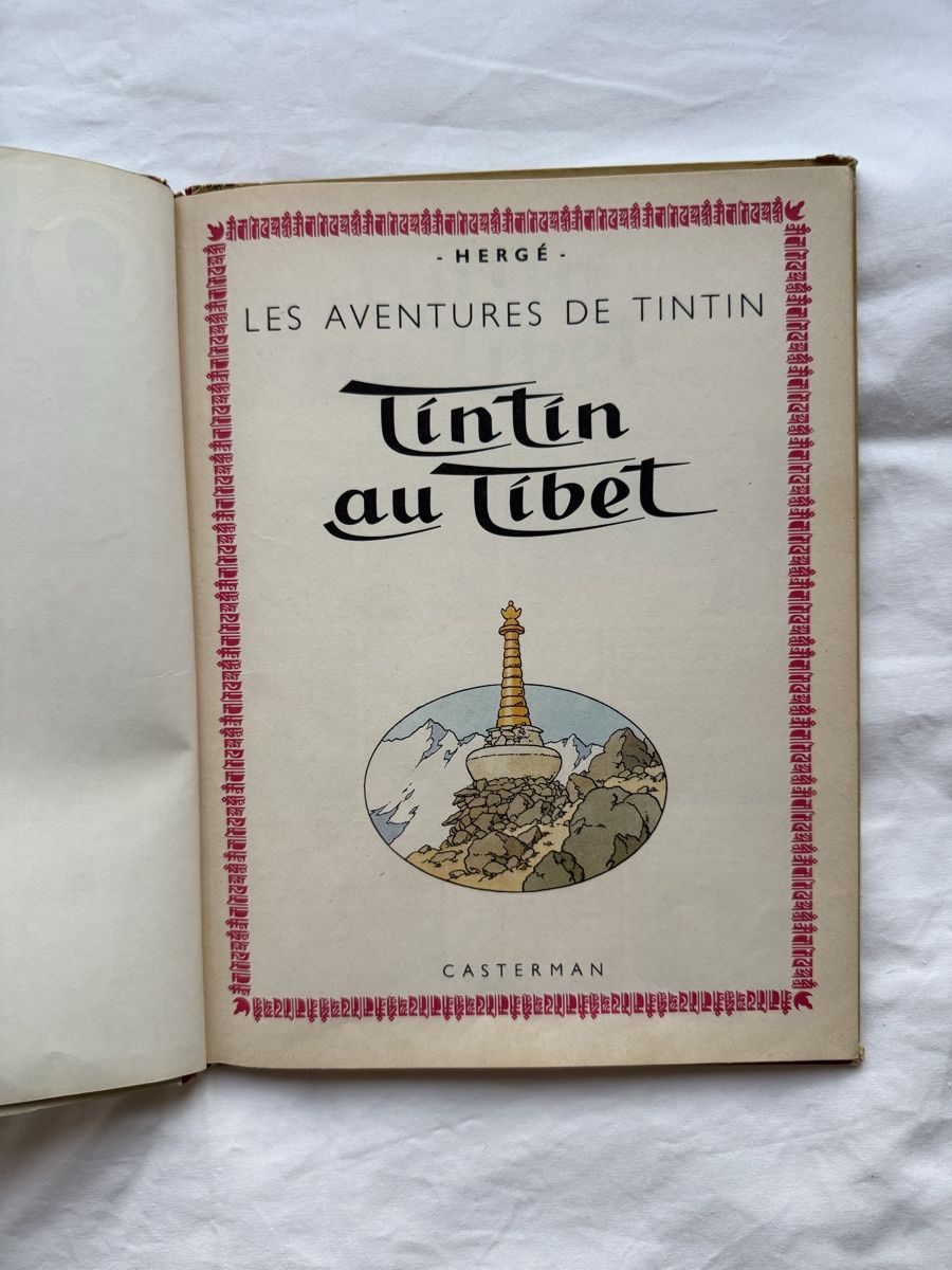 Fumetti: Tintin au Tibet Eo Belge 1960 – Usato da Genève venduto da math_cedra 3