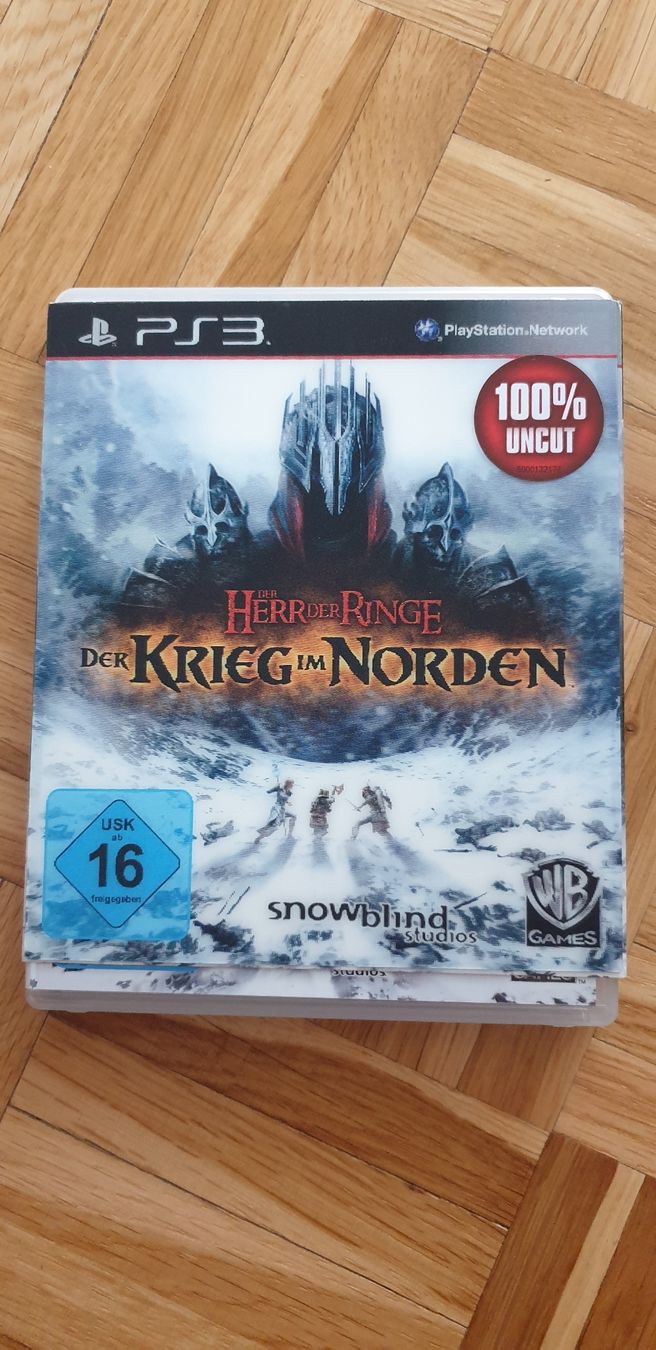 Giochi: Der Herr der Ringe Krig im Norden ps3 – Usato da Richterswil venduto da Bardock0124