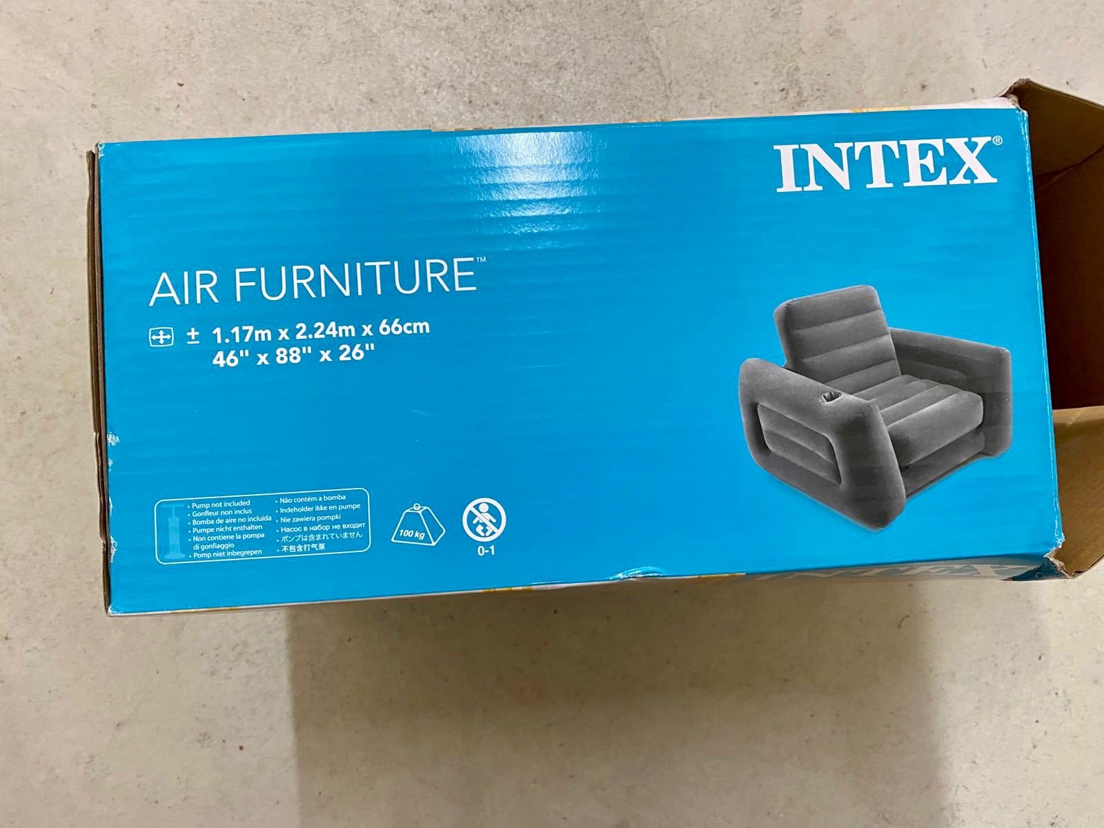Sessel: Intex Campingstuhl Pull-Out Chair / Sessel aufblasbar – Gebraucht aus Pratteln von a23_j2gs 1