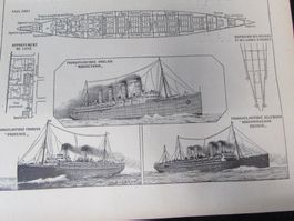 Lot Schiffe/Nautik, 1900