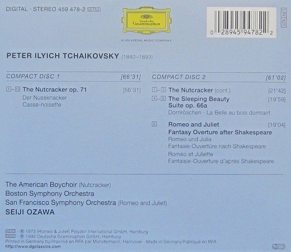 CD: Tschaikowsky - Nussknacker/Dornröschen/Romeo und Julia – Usato da Grüningen venduto da azulblanco 1