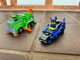 PAW Patrol Chase & Rocky - 2 Spezialfahrzeuge mit Figuren