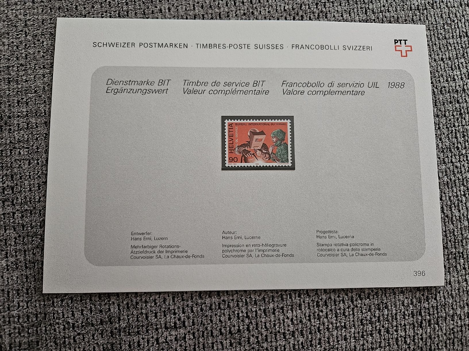 Tutti i francobolli: Schweizer Postmarken Helvetia – Nuovo e nell'imballaggio originale da Chur venduto da Kohla1980 3