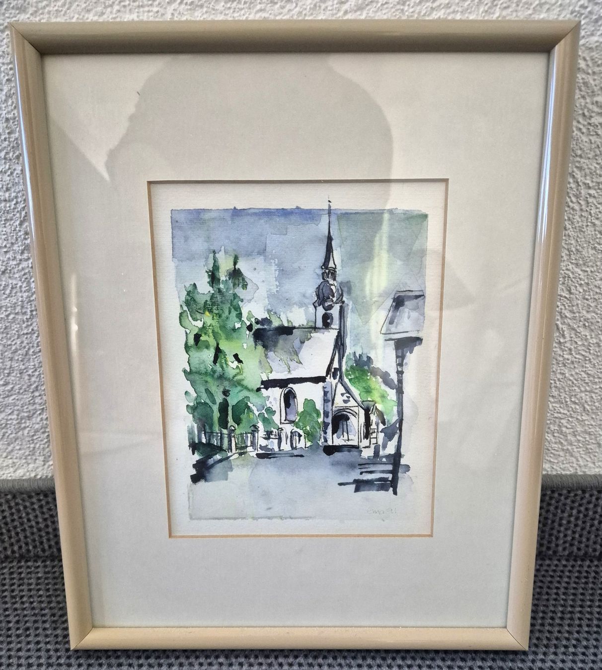 Foto & Immagini: 2 Bilder der Kirche Unterägeri – Usato da Wil SG venduto da adr_xb2v 2