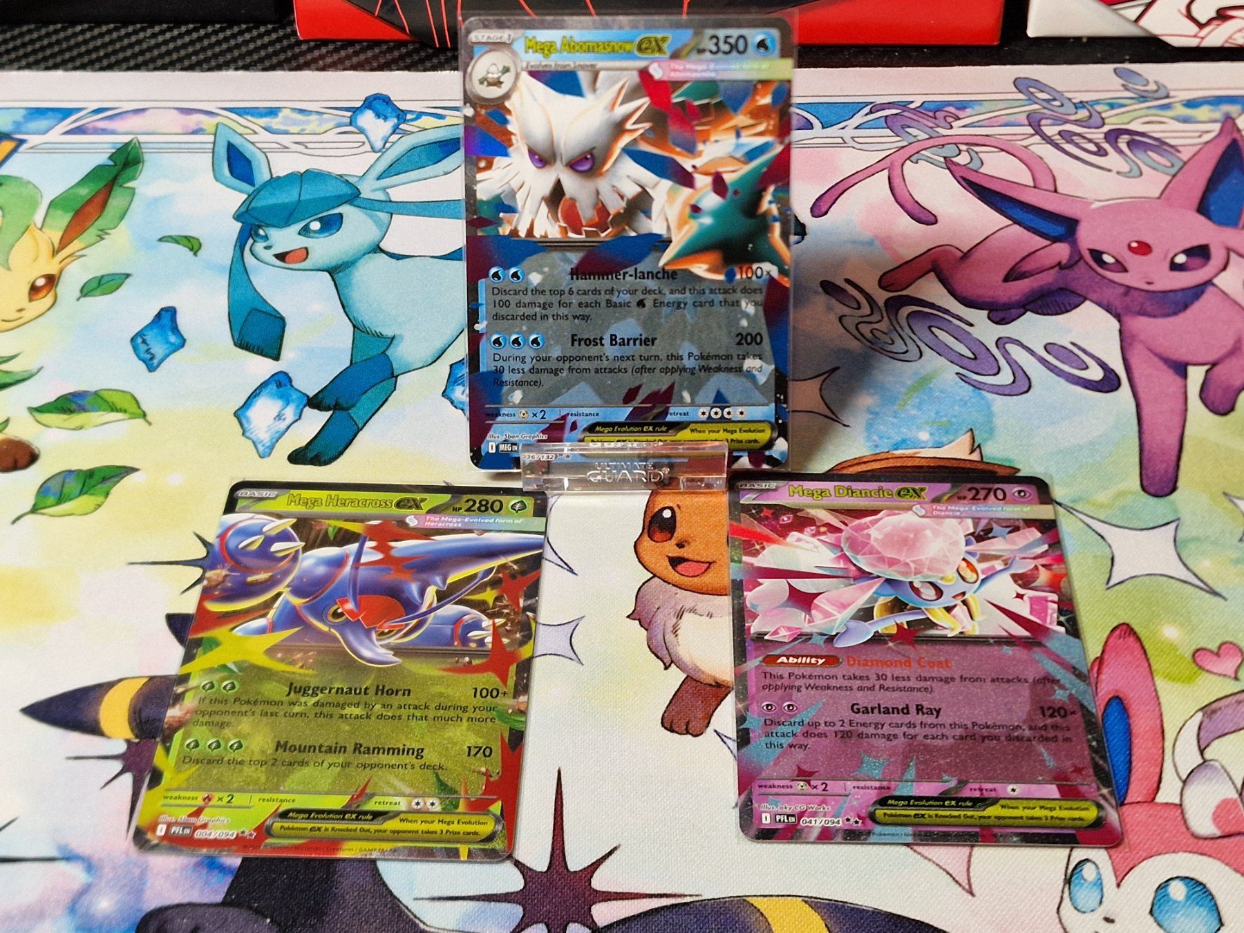 Mega Abomasnow ex Diancie ex Heracross ex (Neu (gemäss Beschreibung