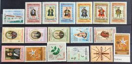 INDIA PORTUGUESA: Selos * dos anos de 1954 a 1962