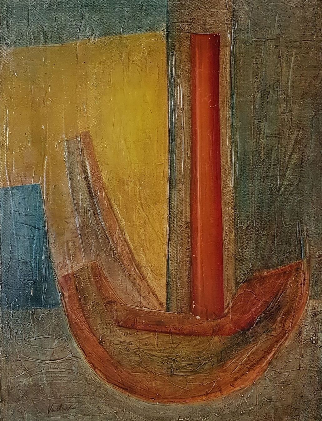 Gemälde: intéressant tableau signé VACLAV – Gebraucht aus Lausanne von leneko