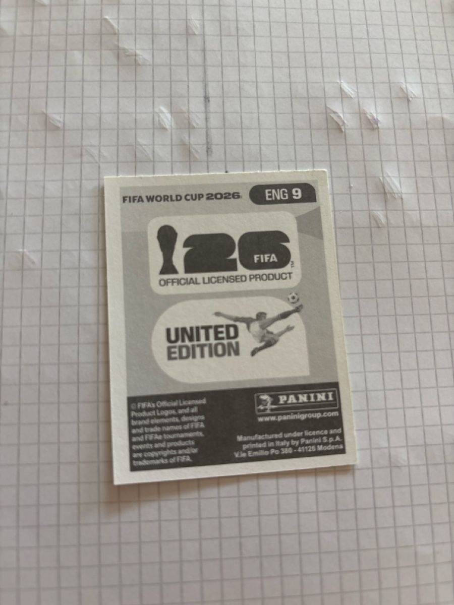 Panini Cartes à collectionner: Panini ENG9 – Neuf (Voir description) à Rechthalten par Thierry_89 1