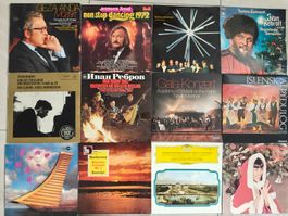 12 LP Schallplatten Klassik & Unterhaltung