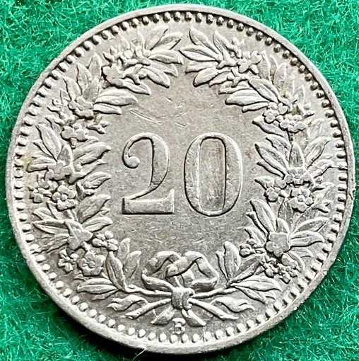 Tutti le monete: Pièce de 20 ct suisse 1924 – Usato da Plan-les-Ouates venduto da gab_cgf6 1