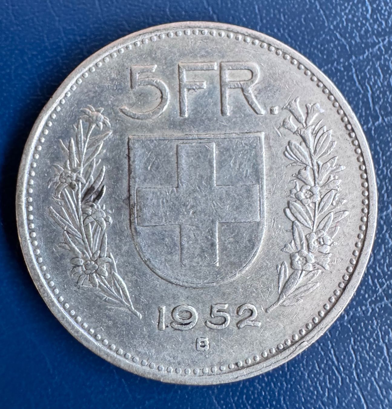 Tutti le monete: 5 Franken 1952 B 🇨🇭 – Usato da Ebikon venduto da Dmasterx 2