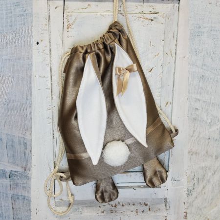 Turnbeutel "Bunny" / Handmade with Love