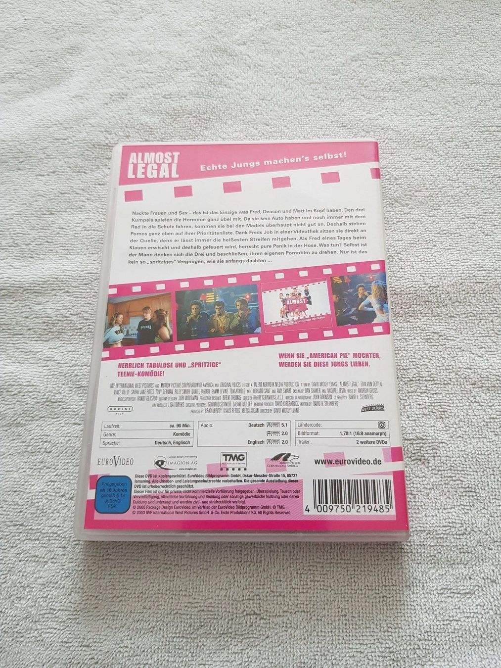 Tutti i DVDs: Almost Legal (DVD) – Usato da Liestal venduto da tonic 2